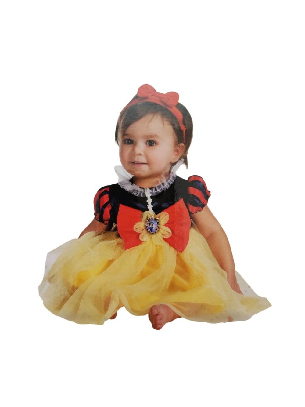 Infant Girl 6 to 12 months Disney Princess Snow White Halloween Costume Dress